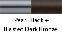 Pearl Black & Blasted Dark Bronze